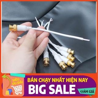 Jack Bnc Camera có sẵn dây đầu đồng chuyên dùng cho Camera