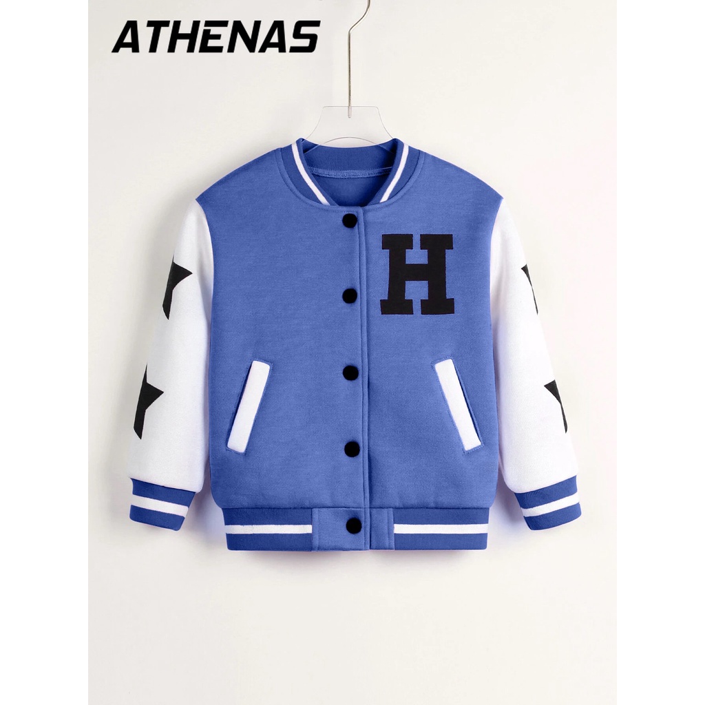 Bomber cho trẻ em - Áo Khoác Bomber Varsity dành cho bé trai, bé gái - HStart