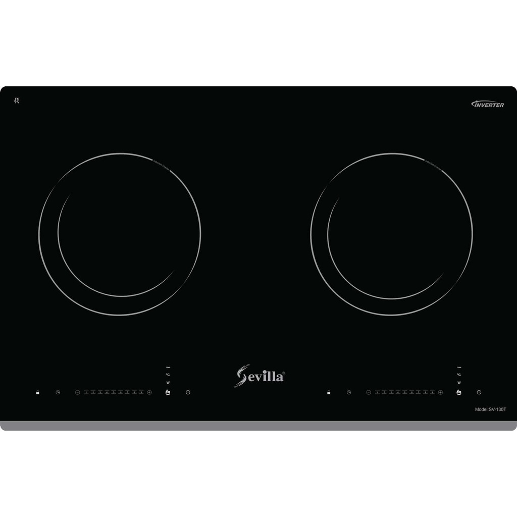 Bếp từ đôi kích thước nhỏ 60×40 Sevilla SV – 130T