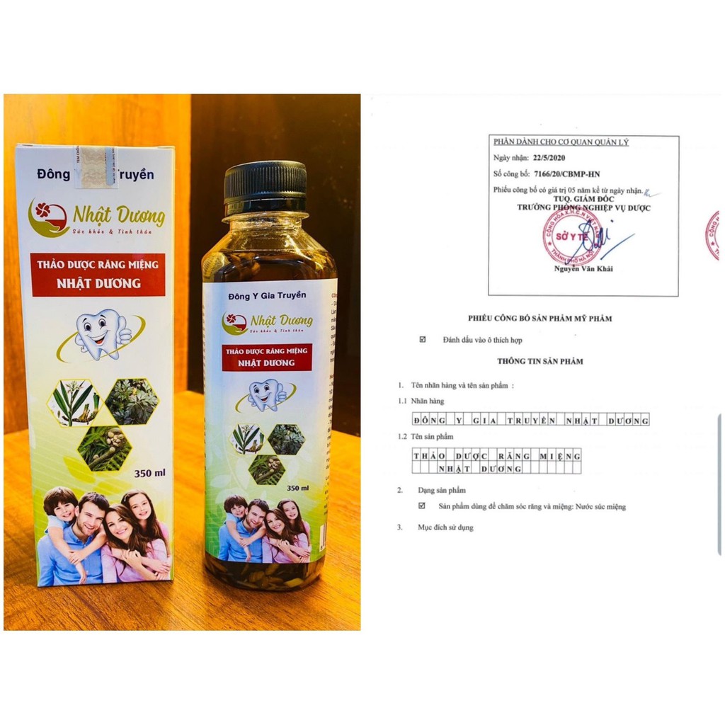 Nước súc miệng Nhật Dương