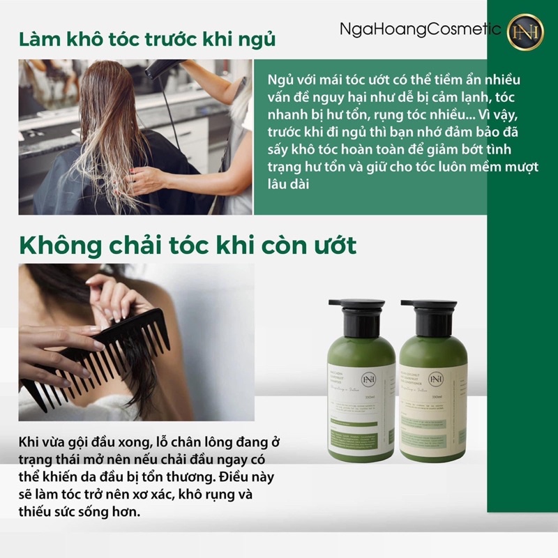 GỘI XẢ BƯỞI NGA HOÀNG - PHIÊN BẢN MỚI