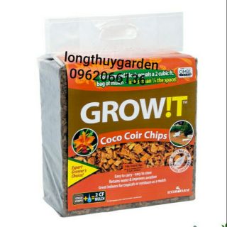 Xơ dừa miếng đóng kiện hàng xuất khẩu Coco Coir Chips ~ 5kg