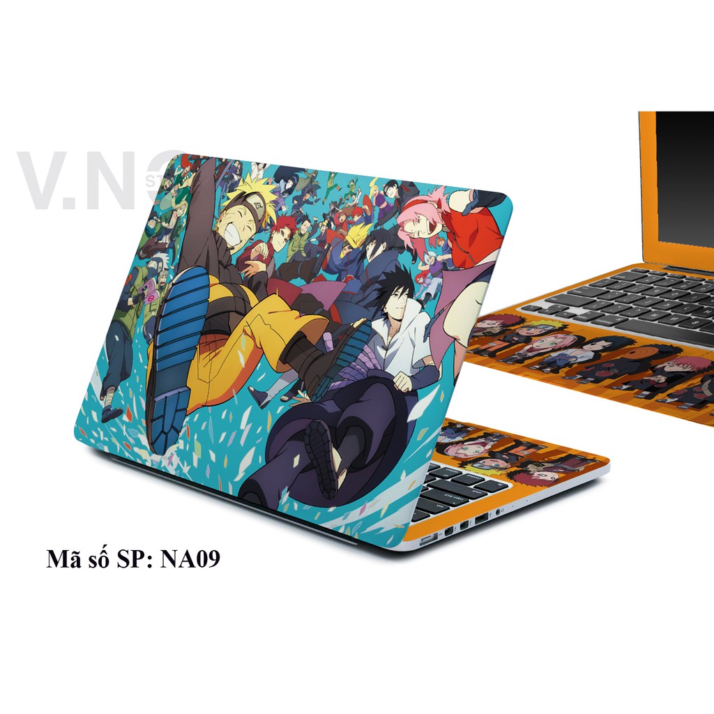 Decal Laptop V.NO SKIN - NARUTO cao cấp cho các dòng laptop dell/acer/asus/lenovo/hp/macbook | BigBuy360 - bigbuy360.vn