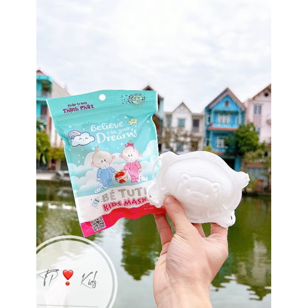 Set 3 khẩu trang gấu TUTI cty Thịnh Phát