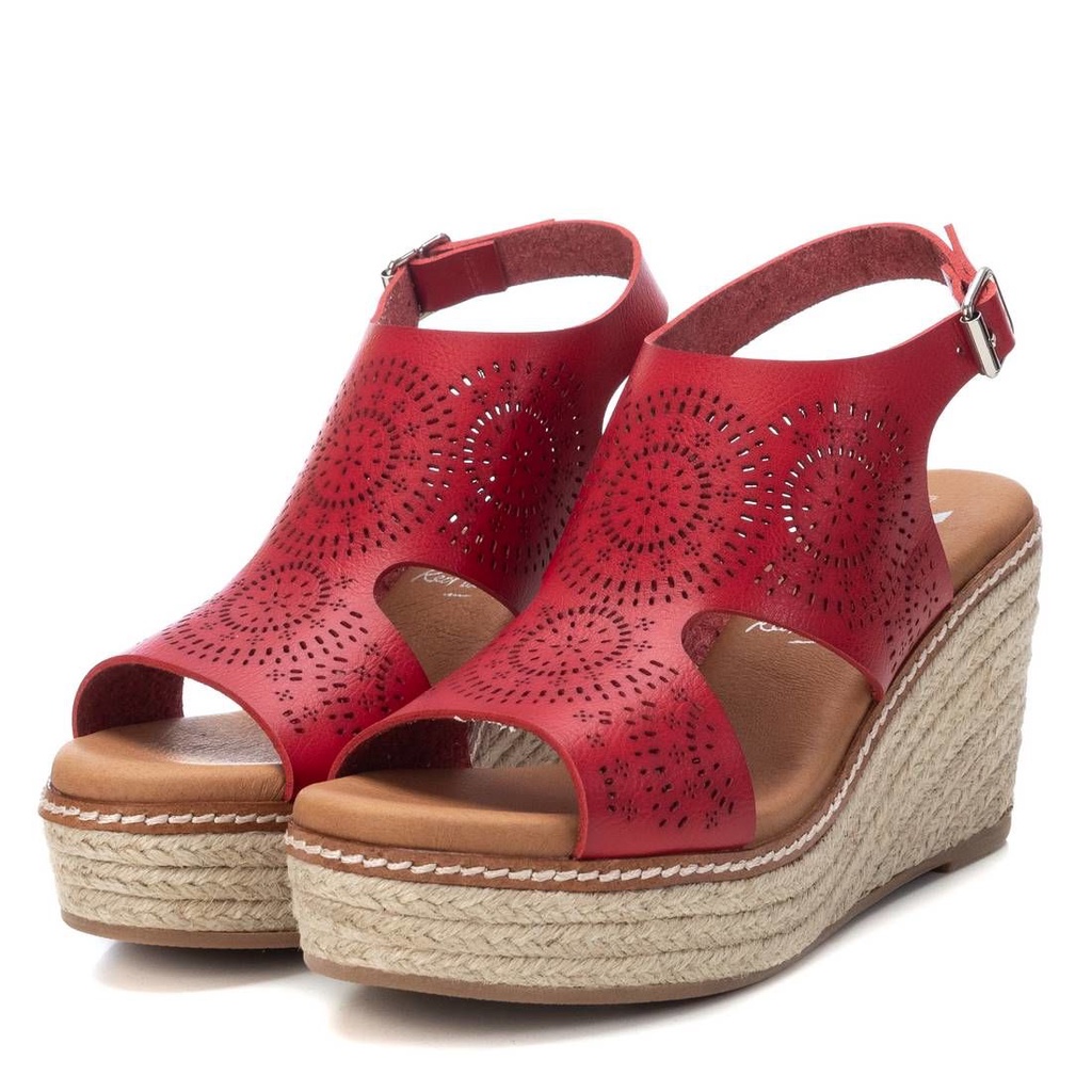 Giày Sandals Nữ XTI Red Pu Ladies Sandals