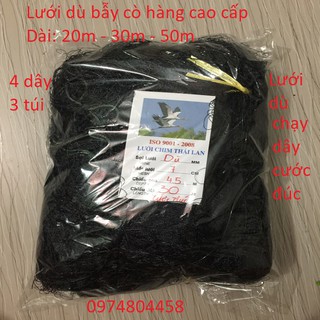 Lưới dù bẫy cò