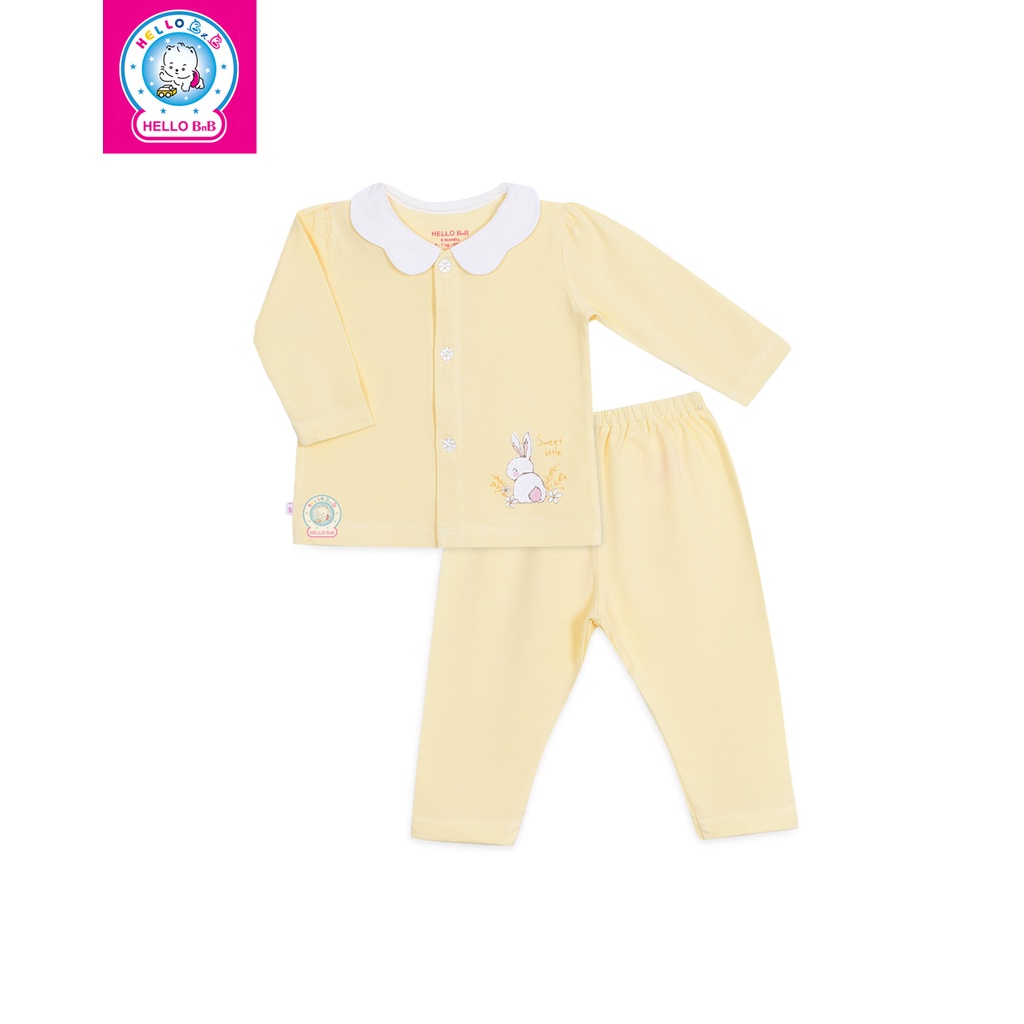 Bộ Cổ Lá Sen Dài Thun Bốn Chiều BA1563 - HELLO BnB