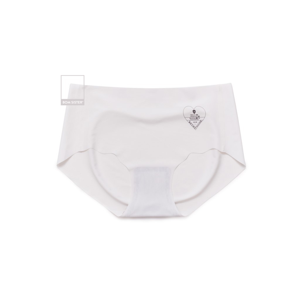 Quần lót su đúc cắt viền màu trơn nâng mông lưng cao tới rốn BOM SISTER Q86029 | BigBuy360 - bigbuy360.vn