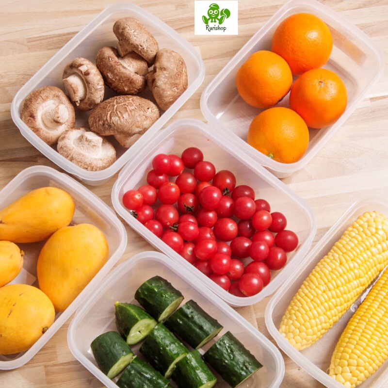 Các loại hộp nhựa cao cấp đựng thực phẩm Nhật Bản Sanada Seiko_ chịu nhiệt_ dùng được trong lò vi sóng_nắp dẻo