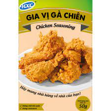 Gia vị gà chiên HXC gói nhỏ - 50g