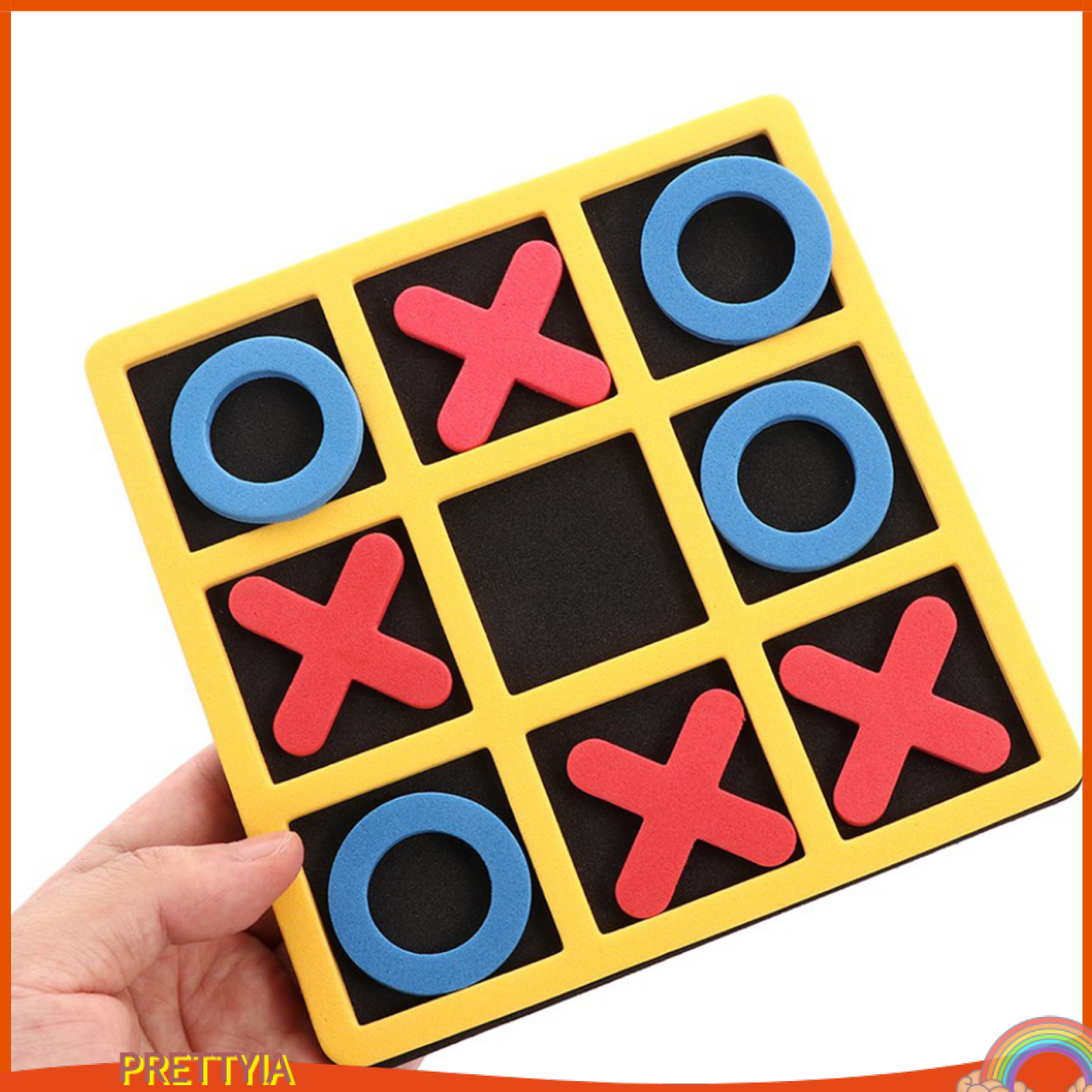 Tic Tac Toe Tak/ Noughts and Crosses Board Game Indoor Playing Board Game