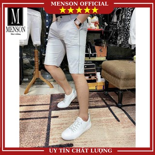 [Hàng Loại A] Quần Short Nam, Quần Ngố Nam Chính Hãng Chất Đũi Mềm Mịn Thoáng Mát Chuẩn Form Nhiều Màu - MENSON M5101