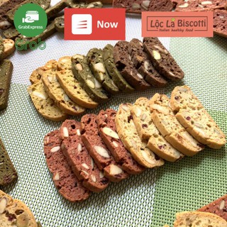 500gr Biscotti mix 5 vị Healthy 100% bột nguyên cám , Bạn chọn vị nào hãy ghi chú cho shop khi đặt đơn