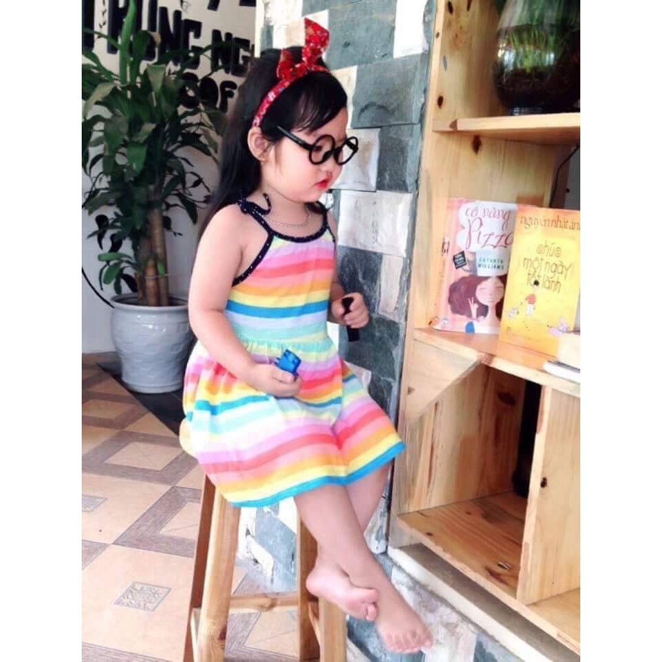 Set 3 Váy buộc dây bé gái