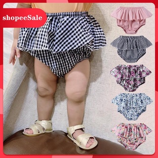 [Hàng Cao Cấp ] Quần Short Cotton In Hoa Cho Bé Gái Sơ Sinh