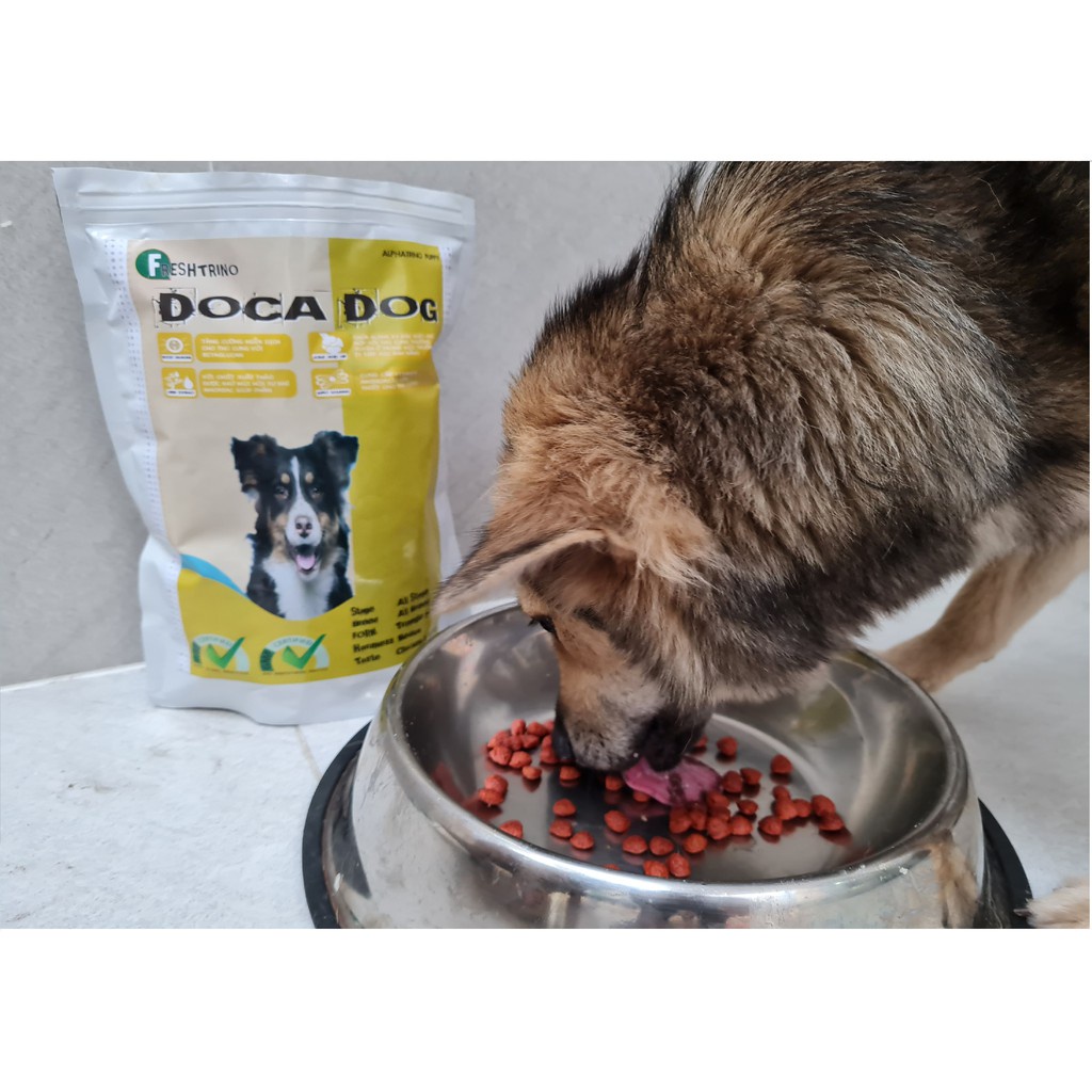 Thức ăn cho chó mọi lứa tuổi Doca Dog gói hạt 1kg