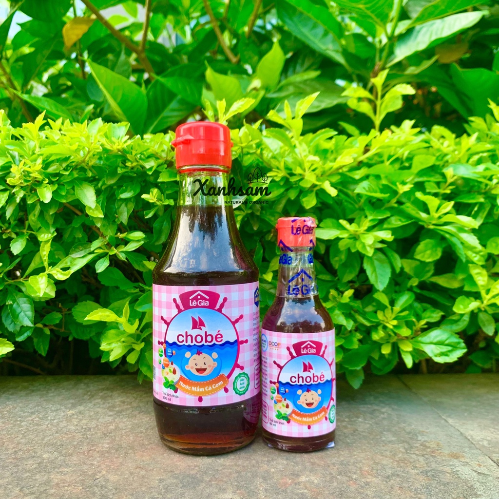 Nước Mắm Lê Gia Cho Bé 60ml 200ml - XanhSam