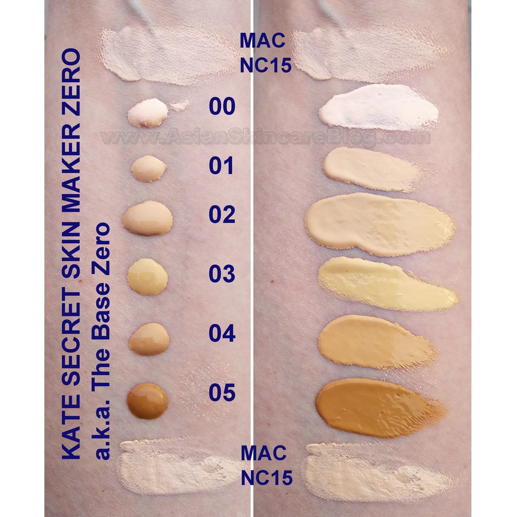 Kem nền Kanebo Kate TheBaseZero Secret Skin Maker Zero siêu nhẹ mặt, mỏng mượt tự nhiên | BigBuy360 - bigbuy360.vn