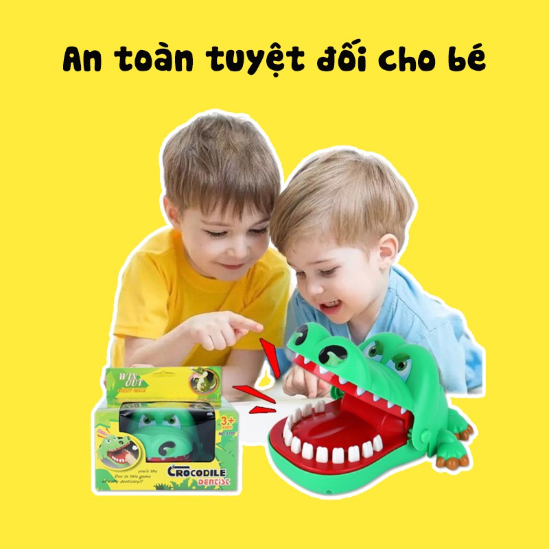 Đồ Chơi Giải Trí Cá Sấu Cắn Tay