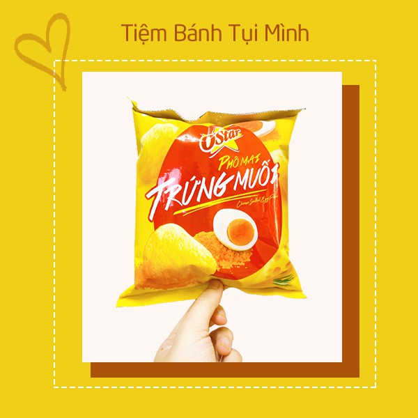 Bánh O'star Phô Mai Trứng Muối 32g