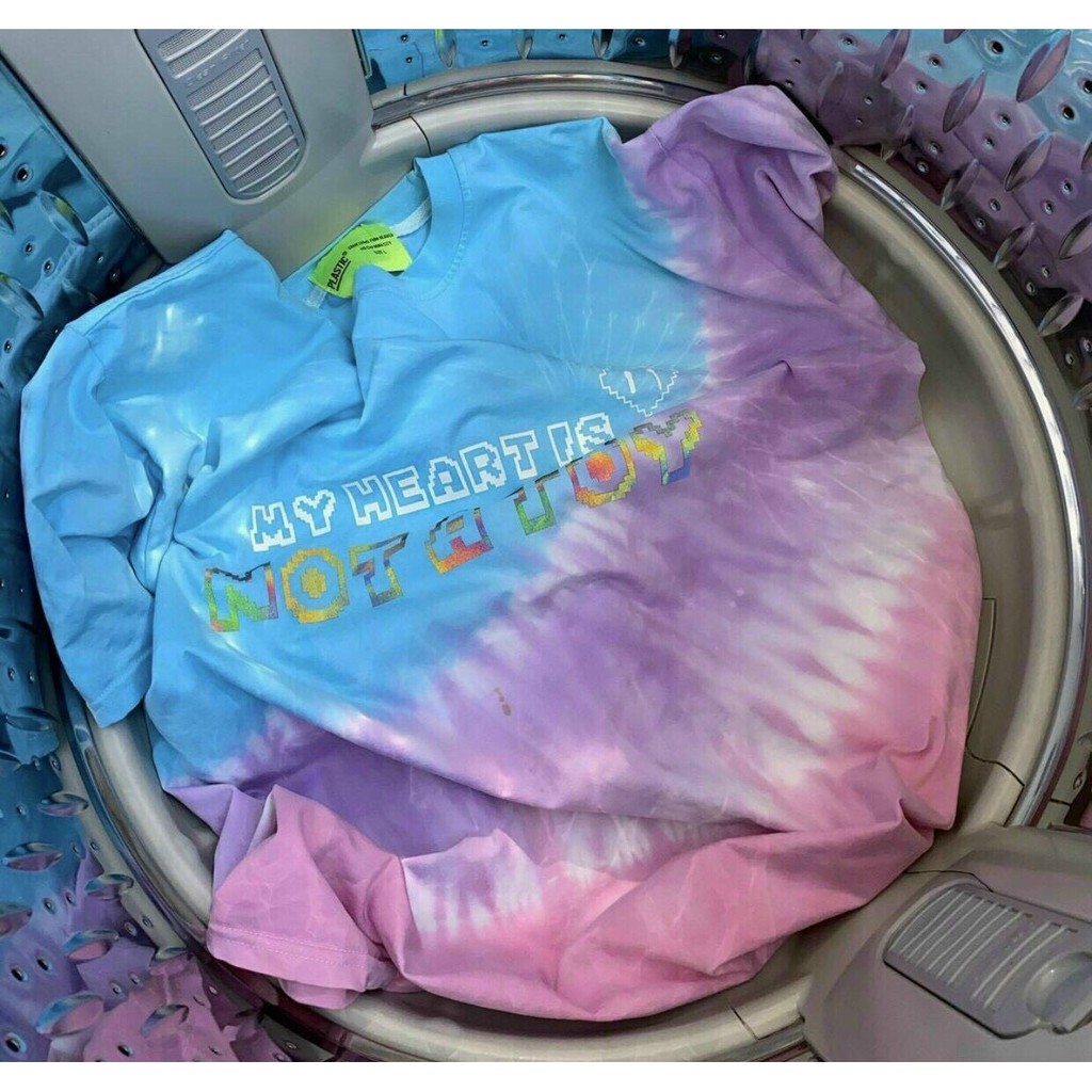 [FREE SHIP] Áo Thun Nam Nữ Loang Xanh Tím Hồng From Rộng Unisex Chất Mát ZUKABEO