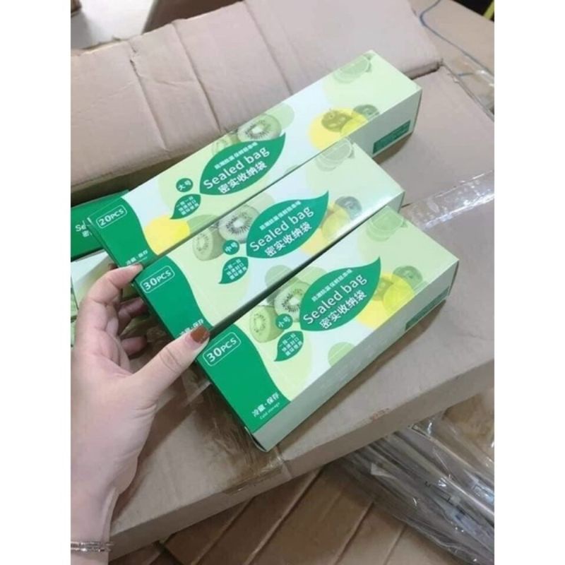 SET 3 HỘP TÚI ZIP ĐỰNG THỰC PHẨM CÓ KHOÁ