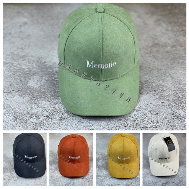 (SỈ LE MŨ NÓN TPHCM) NÓN KẾT NHUNG VẢI MỊN THÊU MEMORLE PHONG CÁCH ULZZANG