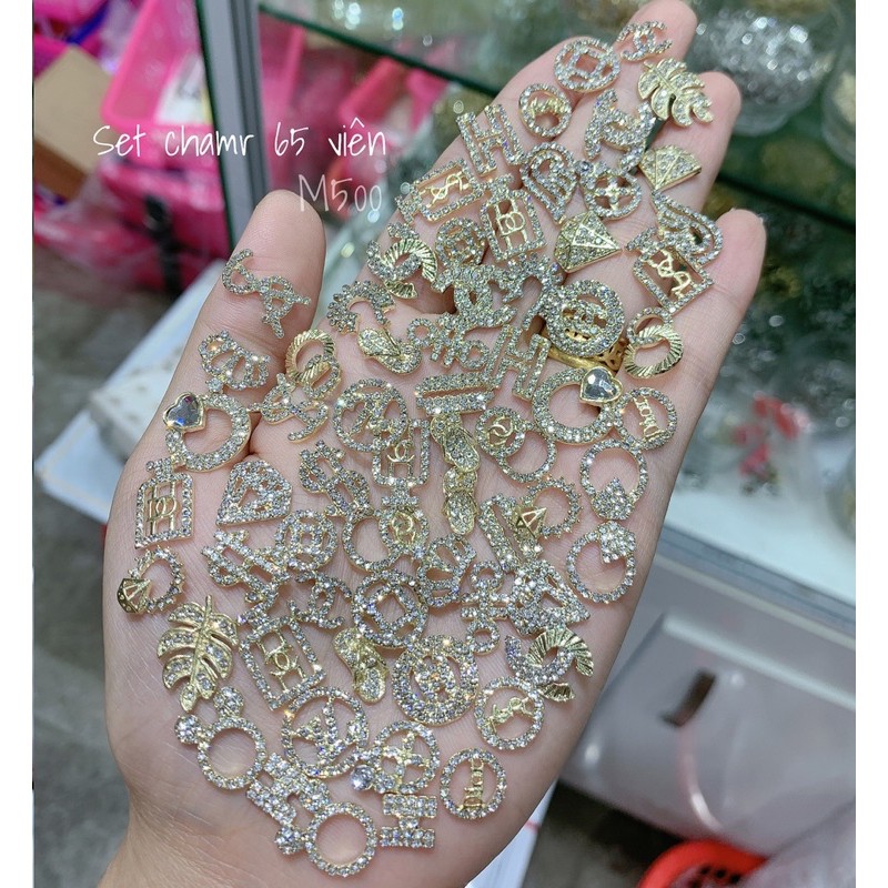 [HANGKIU] SÉT CHAMR PHỤ KIỆN 65 CHIẾC