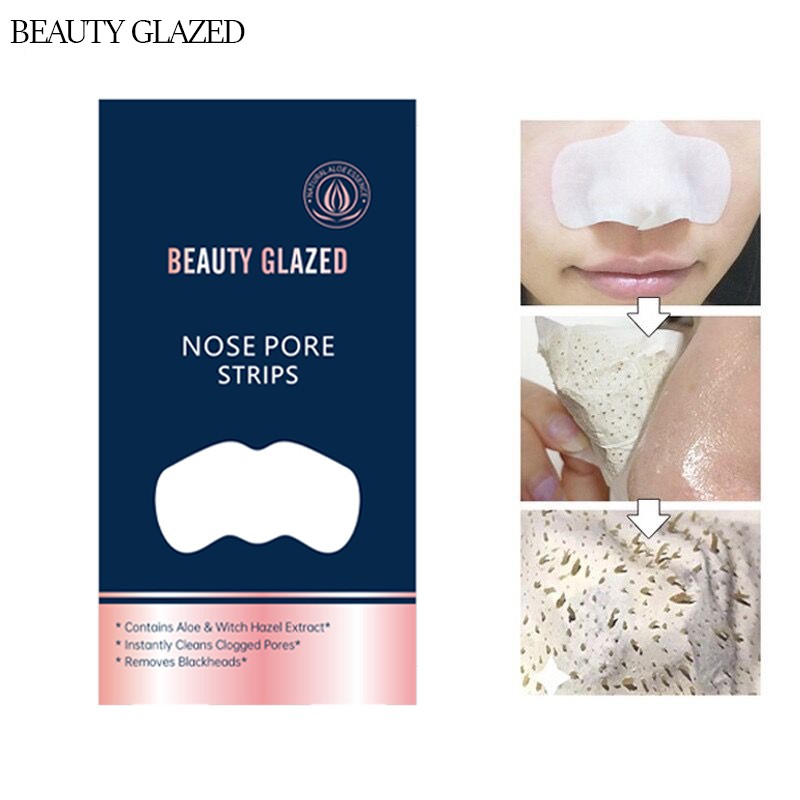 Mặt nạ lột mụn mũi làm sạch sâu Beauty Glazed