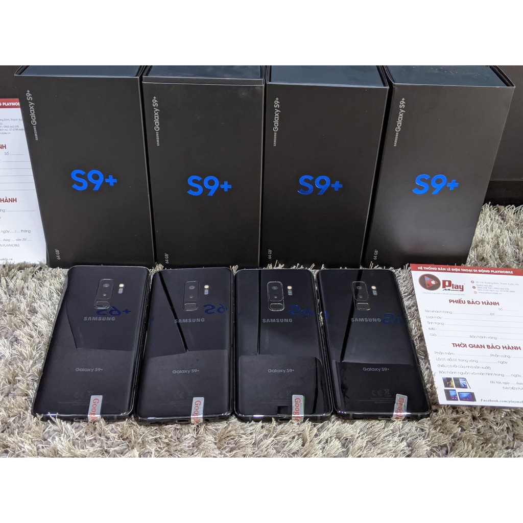 Điện Thoại Samsung Galaxy S9 Plus Ram 6GB bộ nhớ 64GB || Snapdragon 845 || Tặng Phụ kiện Tại Playmobile