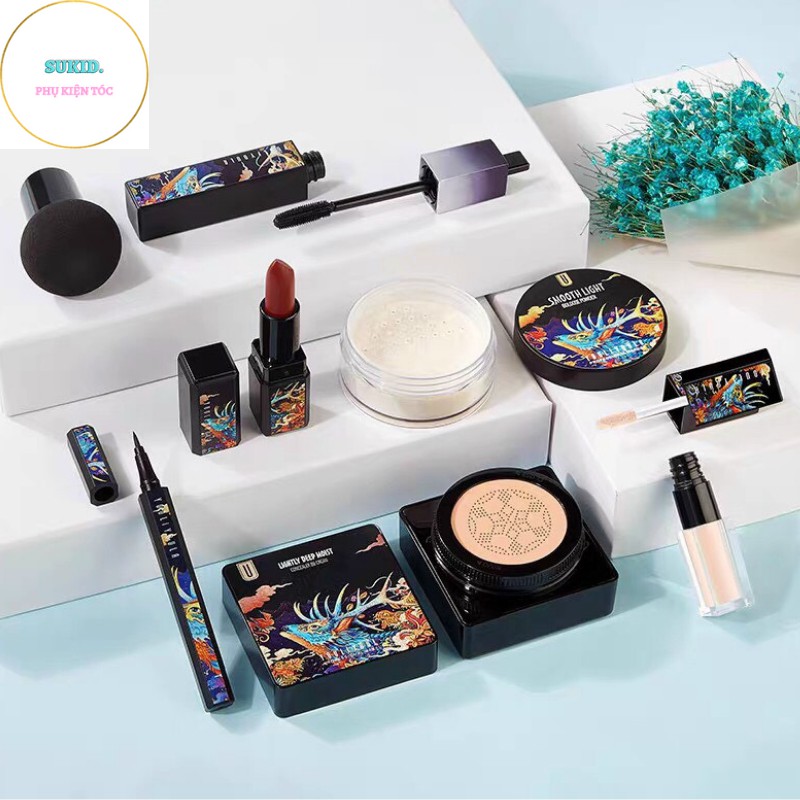 Bộ Makeup Đầy Đủ Trang Điểm Set 7 Mỹ Phẩm Nội Địa Trung