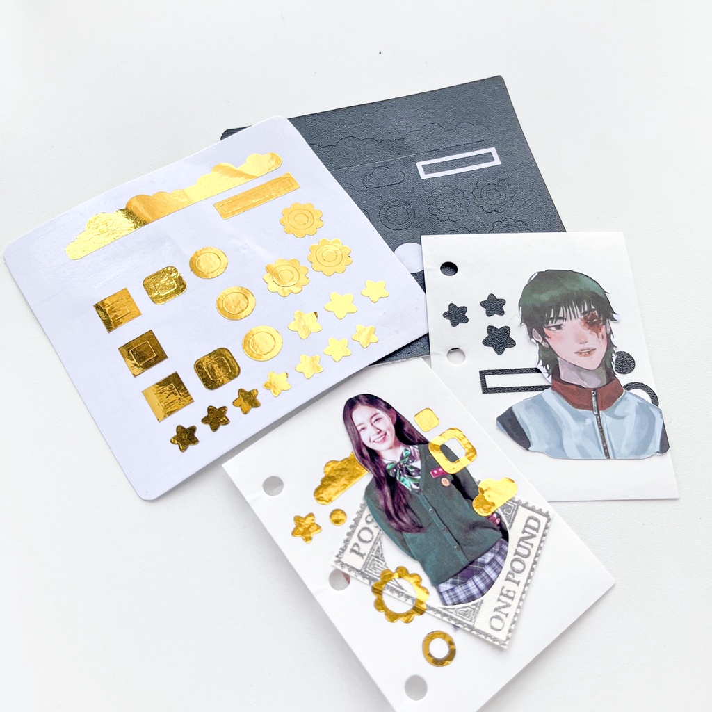 Sticker Đệm Mini Manga/Manhwa/Anime Journal - Hidari