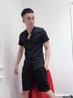 Bộ đũi nam cổ tàu