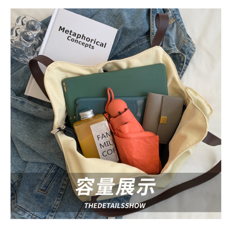 Túi tote IELGY đeo vai sức chứa lớn thời trang mùa xuân cho nữ