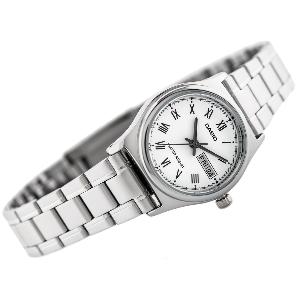 Đồng hồ nữ dây kim loại Casio chính hãng Anh Khuê LTP-V006D-7BUDF (25mm)