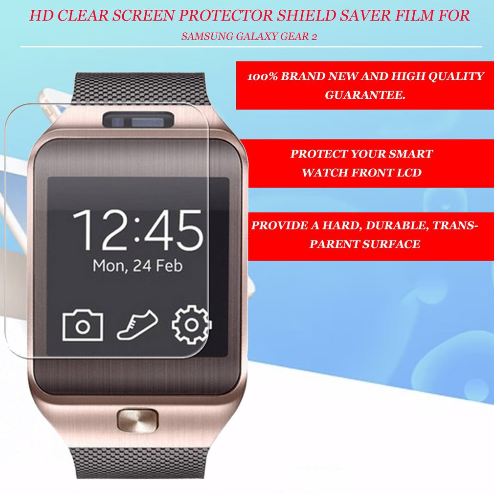 Miếng Dán Bảo Vệ Màn Hình Hd Cho Samsung Galaxy Gear 2 Ht11