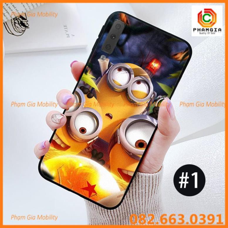Ốp lưng hình đẹp SAMSUNG A01 2020 A2 CORE J7Pro J7+ A6 A6+ A7 A8 A8+ A8Star 2018 minion