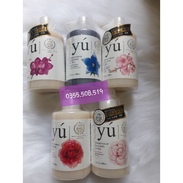 sữa tắm Yú cho chó mèo