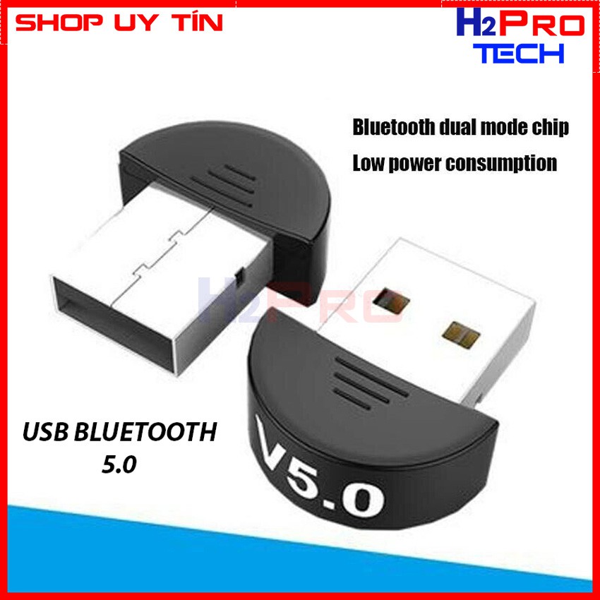 Usb bluetooth 5.0 Dongle H2PRO làm thiết bị kết nối bluetooth cho PC, laptop