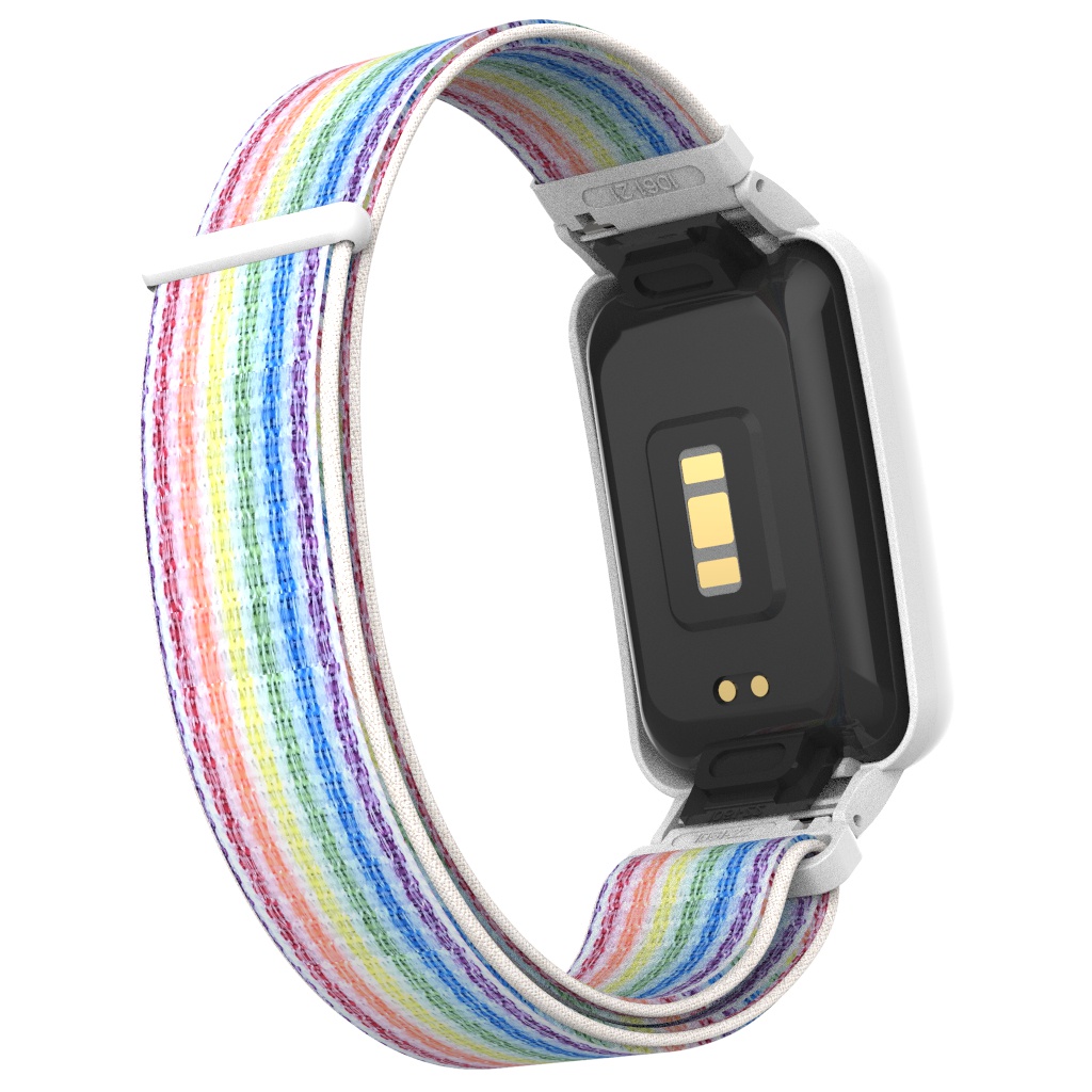 Dây Đeo Nylon Khóa Dán Nam Châm Cho Đồng Hồ Thông Minh Xiaomi Mi Band 7 Pro 7Pro