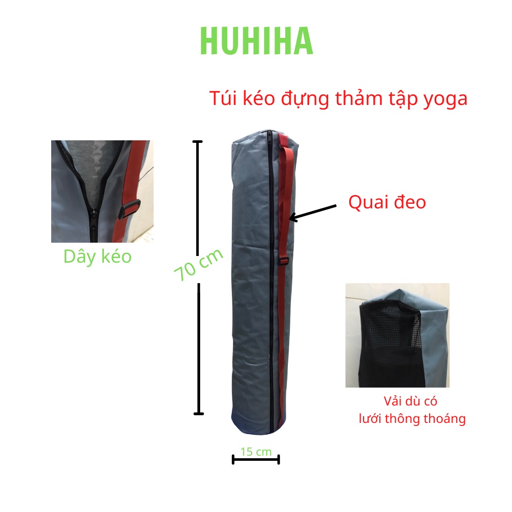 Túi Đựng Thảm Tập Yoga Thiết Kế Phù Hợp Với Nhiều Loại Thảm Tập Có Quai Đeo Tiện Dụng Cho Việc Mang Thảm Tập Yoga