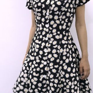 ĐẦM HOA CÚC CỔ DANTON - DAISY7 DRESS