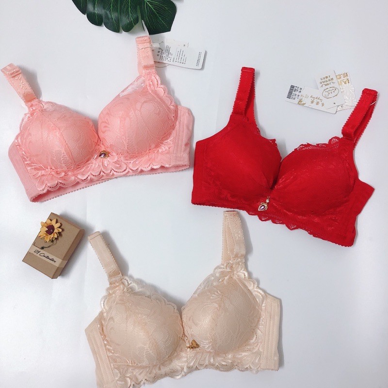 Áo lót ren mút mỏng không gọng size 32(M-03)