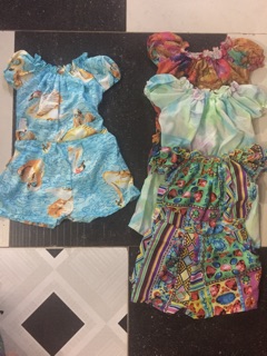 Combo set váy đầm bé 5