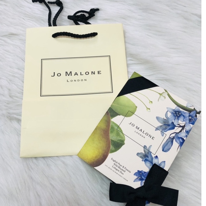 GIFT SET QUÀ TẶNG NƯỚC HOA JOMALONE 2 x 30ML English Pear và Wild Bluebell