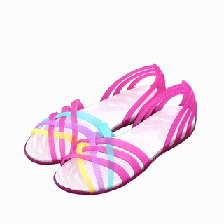 Giày Sandal nhựa cao cấp nhẹ chân hàng xuất (Màu hồng)