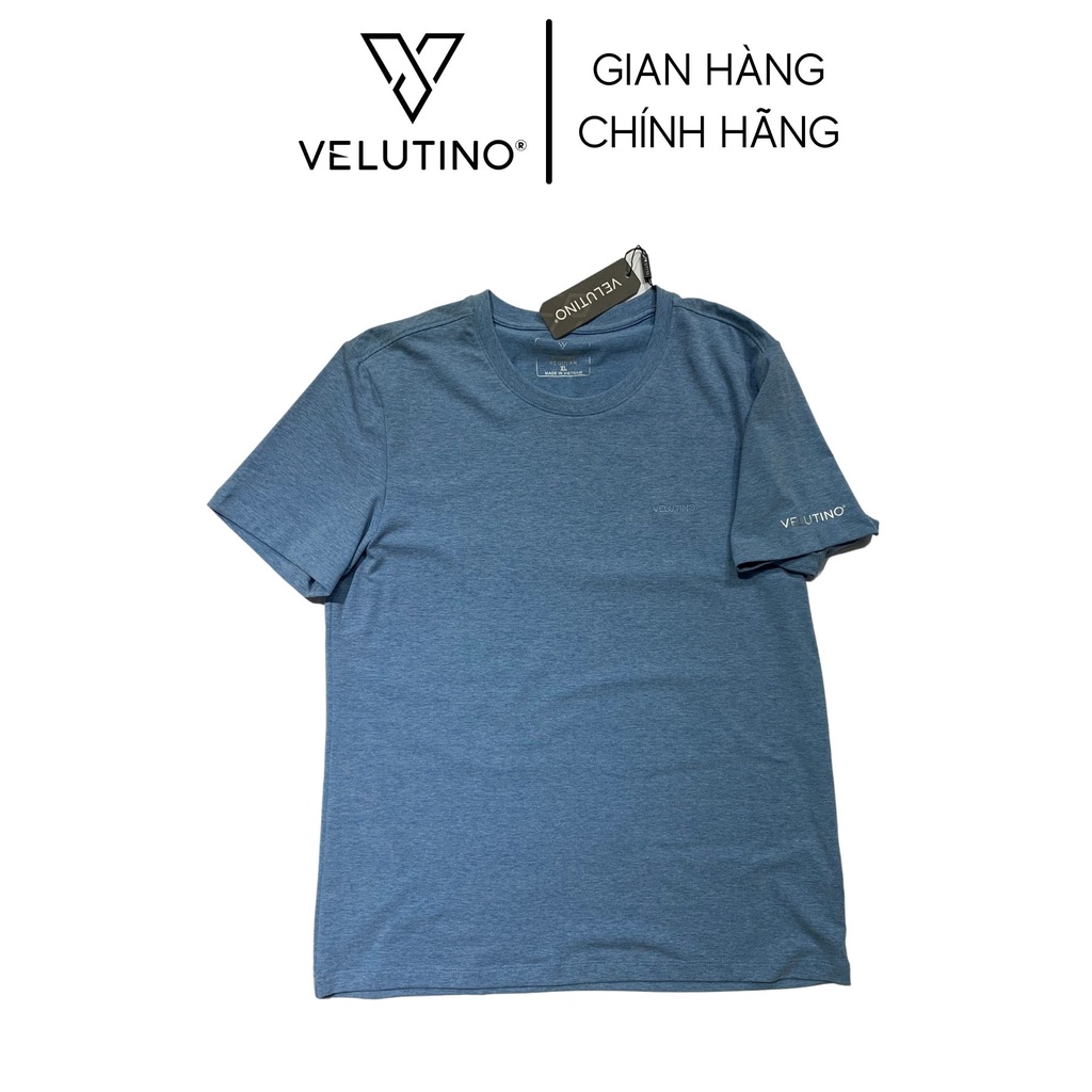 Áo thun T-shirt nam ngắn tay không cổ Velutino