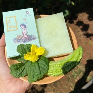 Xà bông Mướp đắng Soap ả đào Mướp đắng Mộc Nhan (