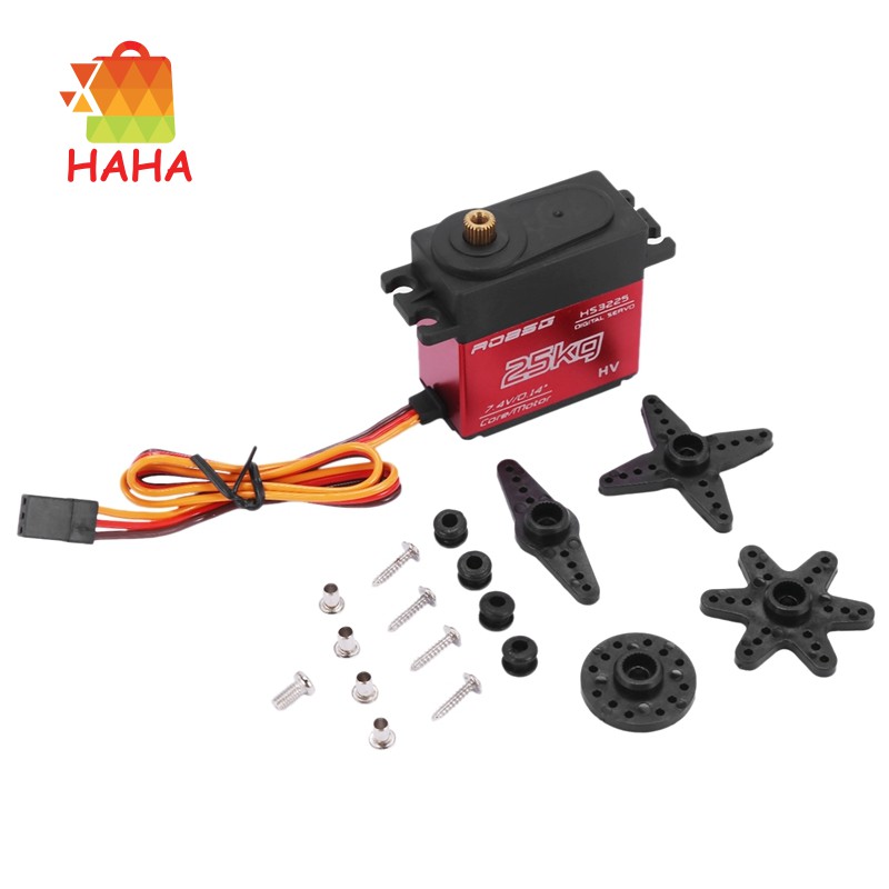 Động Cơ Servo Kỹ Thuật Số 25kg Chống Nước 270 ° Cho Rc El Diy