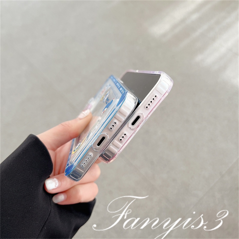 Ốp Điện Thoại TPU Mềm Trong Suốt Hình Nhân Vật Anime Dễ Thương Cho IPhone 14 13 12 11 Pro Max X XR Xs Max 8 7 Plus SE 2020